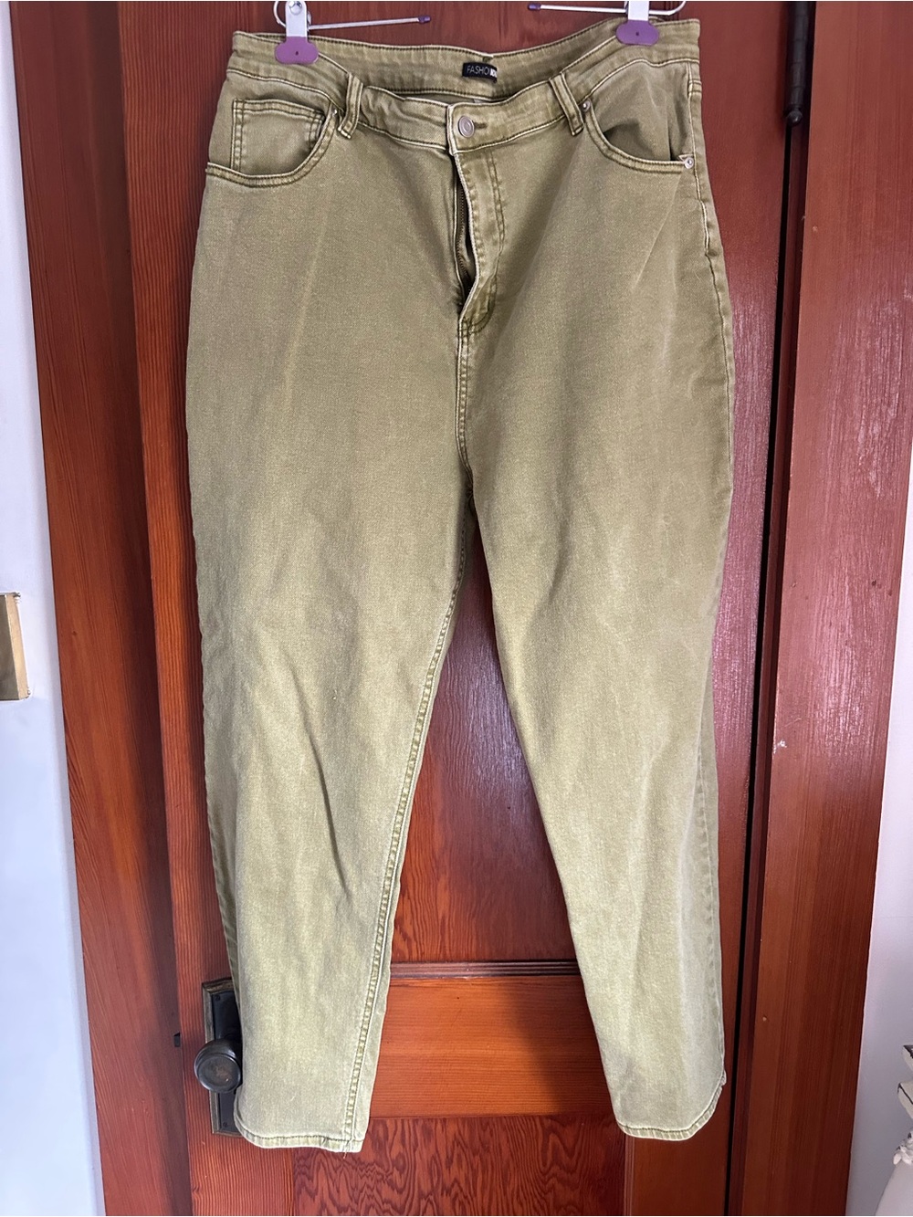 Classic Women’s Olive Green Jeans